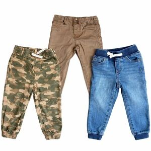 Baby Pants Bundle – Size 6–12 Months (3 Pairs)